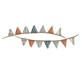 LOTAN - Stickers muraux - Guirlande de fanion